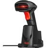 Tera Barcode Scanner Wireless 2,4GHz Lettore di Codici a Barre per 1D Laser con Stazione di Ricarica, Modello di Aggiornamento 6100