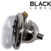 Black Label The Knob Dome Chastity Cage with Sound 45+50mm Rings
