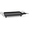 Princess Piastra da Tavolo Chef Pro Teppanyaki, 2000 watt, Piastra in alluminio per 4 persone, 46 x 26 cm, colore: Nero