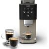 Krups Coffee Crush Extra, Macchina da Caffè Automatica, Super Compatta, Ingombro Minimo, 3 Livelli di Macinatura per Caffè in Grani, Intensità, Lunghezza e Temperatura Regolabili, 1370 W, Chai, SA402A