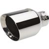 Simoni Racing TRX/20 Terminale di Scarico Universale, Inox, Diametro entrata 38 - 63 mm