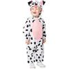 Amscan Costume da dalmata con cappuccio, unisex, per la Giornata Mondiale del Libro