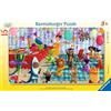 Ravensburger Puzzle per bambini Ravensburger 12004250 - festa in costume - puzzle con cornice colorata da 15 pezzi, per bambini dai 3 anni in su