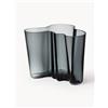 iittala Vaso in vetro soffiato Alvar Aalto, alt. 16 cm