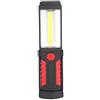 Fdit Lampade di Ispezione da Lavoro Ricaricabile USB Torcia Lanterne LED COB Luce di Lavoro Lanterne Torcia Campeggio Esterno Lampada con Rotonda Tenda con Supporto Magnetico 180 Gradi di Rotazione (rosso)