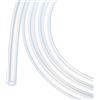 Rebower Tubo Silicone 1m (3ft) 2.5mm ID 5.6mm OD Trasparente Tubo Plastica Industriale Silicone Puro Pompa, Sifonaggio, Drenaggio, Irrigazione, Birrificazione, 0.1 x 0.22