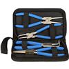 GOTOTOP Set di pinze di rinforzo 4 pezzi professionale Set di pinze ad anello di ritenzione dritta interno esterno dritto piegato da 7