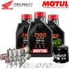 MOTUL - HIFLO - NGK Tagliando HONDA CBR 600 RR 2003 2004 / CBR600 Kit Olio Motul 7100 Filtro Candele