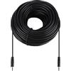 Sonew Cavi Audio, Cavo Audio Schermato 3,5 mm in Rame Maschio a Maschio per Cuffie Smartphone e Tablet Lettori MP3 (10m / 15m / 20m / 30m)(30m)
