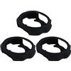 eMagTech 3 custodie protettive per orologio in silicone nero antiurto compatibile con Garmin Forerunner 235 735xt