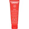 Apivita Bee Sun Safe Hydra Sensitive Spf50+ Crema Viso Lenitiva Per Pelli Sensibili 50ml