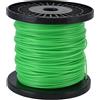 Fdit Filo Decespugliatore 2mm x 100m, Filo Tagliaerba Rotondo in Nylon Verde Ricambi per Tagliabordi