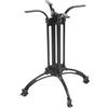 Moia Greenwood Basamento Tavolo 4 Razze Ghisa Nero Zavorrato 6 kg