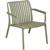 Moia Greenwood Valencia Poltrona Outdoor Verde Polipropilene