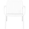 Moia Greenwood Poltrona Valencia Bianca Polipropilene 67×73 cm