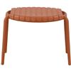 Moia Greenwood Tavolino Valencia Mattone Polipropilene Ø67 cm