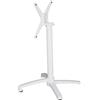 Moia Greenwood Base Tavolo Alluminio Bianco Pieghevole Ø 60 mm 7 kg