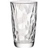 Bormioli Rocco Diamond Cooler - Set di 6 Bicchieri in Vetro Trasparente da 47 cl