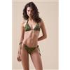 Calzedonia Triangolo Costume Natural Tie-dye Verde