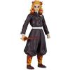 McFarlane Toys Demon Slayer Kyojuro Rengoku Action Figure da 12,7 cm, divertente da collezione con articolazione, spada e Demon Slayer Stagione 1 Look