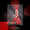 SHOWCASE LAB TECA IN PLEXIGLASS ACRILICO-SHOWCASE-TECA PER SET LEGO® 21367 - Razzo lunare di
