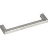 Unbekannt GRIMME Euros 8542210128 - Maniglia per mobili in acciaio INOX spazzolato, larghezza 138 mm, distanza tra i fori 128 mm
