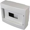 Electraline 60443 Centralino Da Parete Senza Sportello, Bianco, 120 moduli