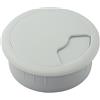 VASALAT D60mm Vas123 Passaggio Cavo 60 mm Grigio Chiaro SB-1, grigio chiaro, ø60 Hellgrau | 1 STK