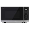 Sharp YC-PG284AE-S forno a microonde Nero, Argento Microonde con grill Superficie piana 28 L 900 W
