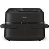 Philips Ped Philips Serie 1000 Airfryer con cestello flexi, Friggitrice ad aria 7.1L, 10 metodi di cottura, App per ricette NA150/00