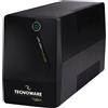 Tecnoware UPS 1200 VA SCHUKO LINE INT.ERA PLUS TOGHETER ON