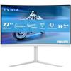 Philips Ped Philips Evnia 5000 27M2C5501/00 Monitor PC 68,6 cm (27") 2560 x 1440 Pixel Quad HD LCD Bianco