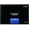 Goodram CX400 gen.2 512 GB 2.5" Serial ATA III 3D TLC NAND