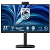 Philips Ped Philips Serie 3000 32B2U3601H/00 Monitor PC 80 cm (31.5") 2560 x 1440 Pixel Quad HD LCD Nero