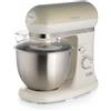 Ariete 1588 Impastatrice Planetaria - Pane, pizza e dolci - 7 Velocità - 3 Fruste - 5,5 Litri - Acciaio Inox - 2400 Watt - Lin