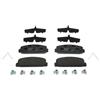 FERODO Kit pastiglie freni Posteriore non predisposto per visualizzazione avviso usura con accessori FDB1721 Compatibilità con MAZDA 6 Hatchback GG 6 2 volumi/Coda spiovente GH 6 Station wagon GH