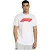 Puma Essentials - Maglietta da Uomo con Logo, Disponibile in Big & Tall, Grande Logo Nero, Ah25, Taglia 3XL