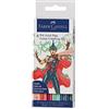 Faber-Castell Set 6 Pitt Artist Pen Comic