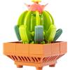 Nice Mattoncini - Exotic Plants - Set da Costruzione in Blocchi della Pianta Ariocarpus - cod 78051