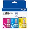 BROTHER KIT DA 3 FLACONI C/M/Y BTD180CLVAL DA 5.000 PAGINE