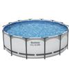 Bestway Piscina solo struttura grigio chiaro - 427x122 cm