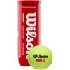 Wilson PADEL X3 BALL CAN, NS, Rosso