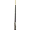 BCE Stecca da Biliardo Unisex FF200, in Frassino, 145 cm, Manico Nero e Manico in Legno Naturale, con Custodia Morbida