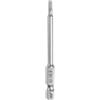 QUARKZMAN Punte per Cacciavite Chiave Esagonale 2,5mm (H2,5) Metrico 1/4 Attacco Esagonali 75mm (3) Punta Magnetica Lunghe Acciaio S2 Punta per Trapano Piatta Grado Industriale per Viti