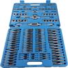 Estink 110pz Set Maschi e Filiera M2-M18, Set di Maschi Filettatori e Filiere Metriche, Set di Utensili per Filettare Maschi Metrica con Valigetta Portatile, per Maschiature Fai Da Te, Tagli, Filettature