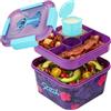 Get Trend Disney Stitch Bento Box, 2L Porta Pranzo con Scomparti Vassoio Guarnizioni e Condimento Pentola, Senza BPA Insalata Lunch Box per Adulti e Bambini (Multi Stitch)