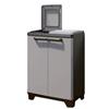 Keter Mobile in Resina Raccolta Differenziata porta sacco rifiuti 68X39X92 di Keter