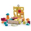Trudi Set Cubetti a incastro Topino in legno Sevi 83122 di Trudi