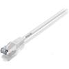 Equip Patch Cable equip RJ45 S/FTP Cat6 0,25m white PIMF HF (SSTP) [605513]