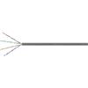 Goobay Cavo di rete CAT 6 U/UTP 4 x 2 x 0.20 mm² Nero Goobay 57199 100 m [57199]